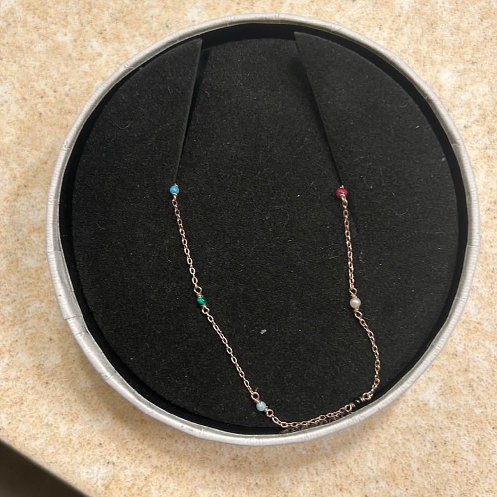 Tous chain multicolor rose gold